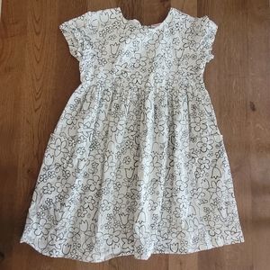 Hanna Andersson • Sketch Floral Print Dress